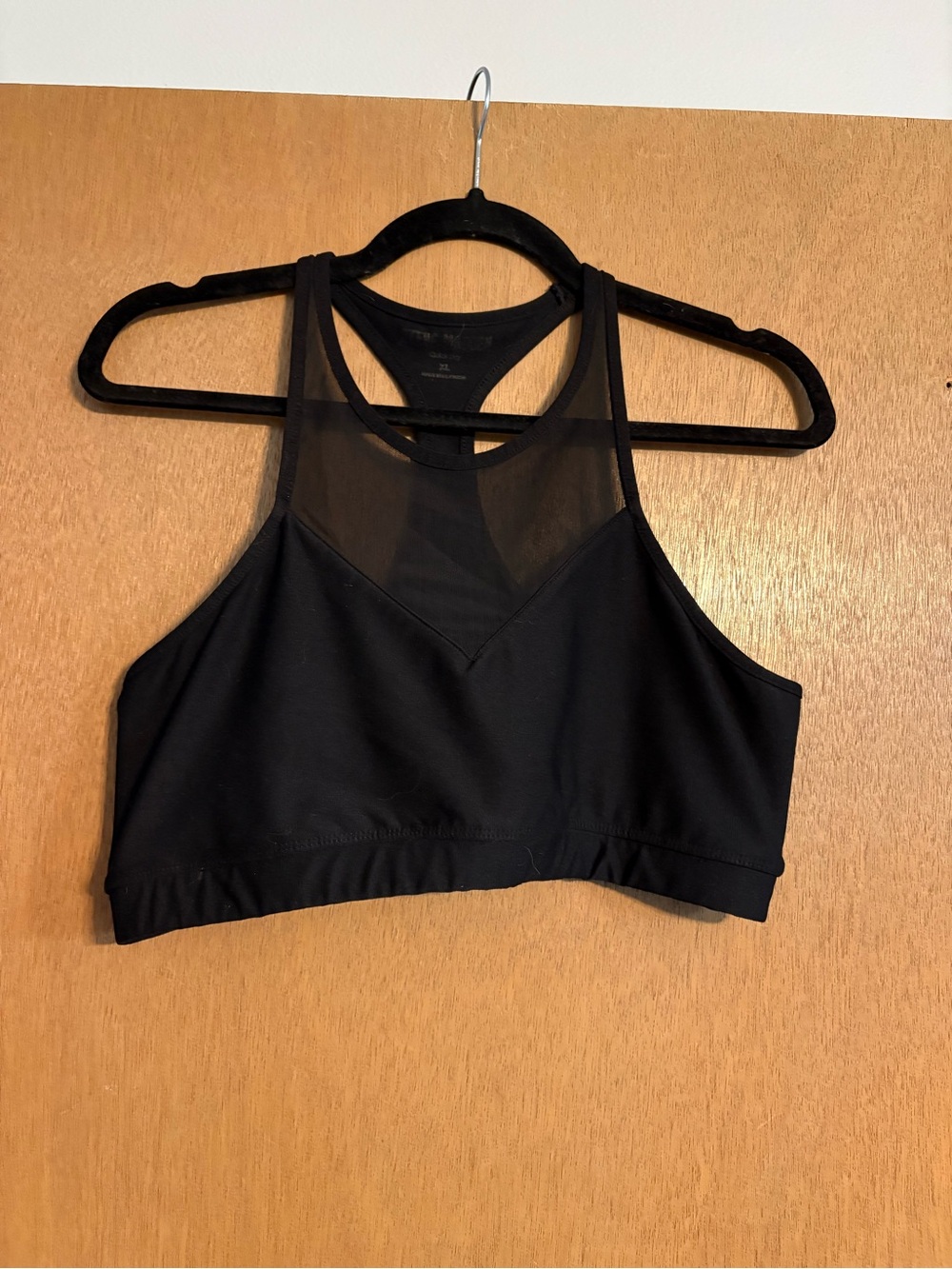 Steve Madden black sports bra